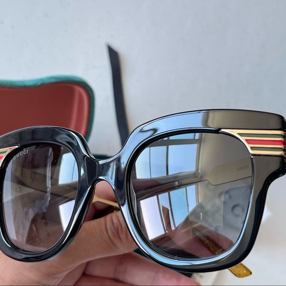 Gucci Havana Black Sunglasses Designer main image 3